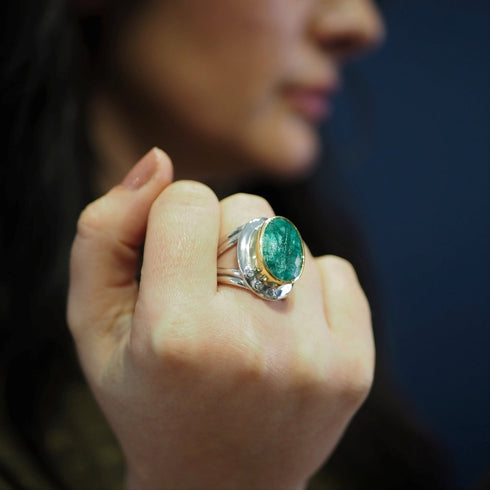 Eyetelia Ring in various gemstones
